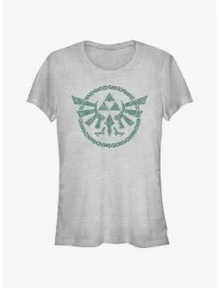 The Legend Of Zelda: Tears Of The Kingdom Hyrule Crest Girls T-Shirt