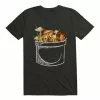 I Love Mushrooms In My Pocket T-Shirt -Studio Ghibli Store 20965593 hi